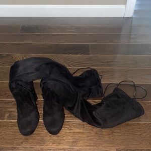 Knee high boots